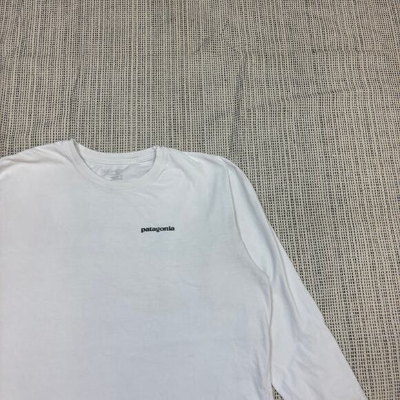 Patagonia P-6 Logo Long Sleeve Regular Fit T Shirt Men's Large Gorpcore - Picture 4 of 11